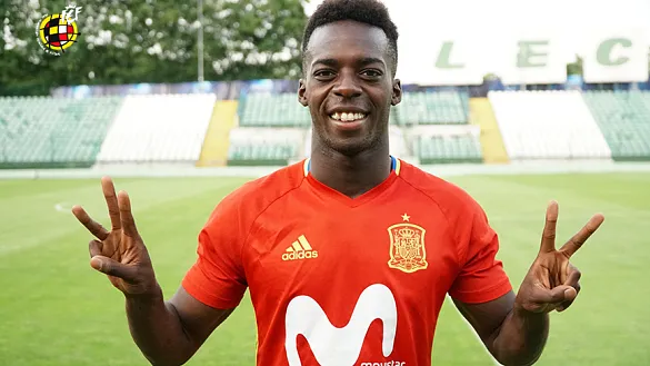 Iñaki Williams, jugador de la Selección española Sub-21
