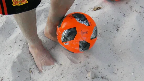 La Selección de Fútbol Playa se entrena en Cerdeña