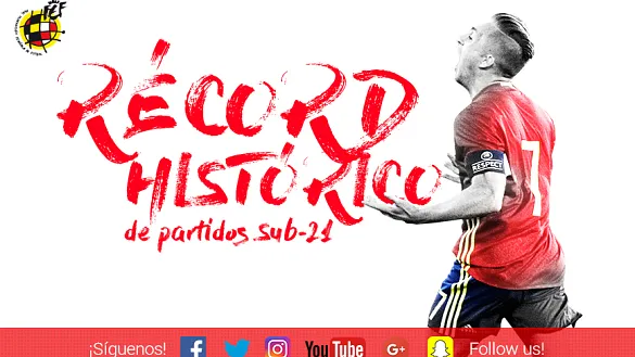 Gerard Deulofeu bate el récord histórico de partidos con la Selección Española Sub-21