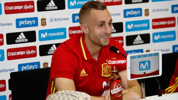 Deulofeu en rueda de prensa