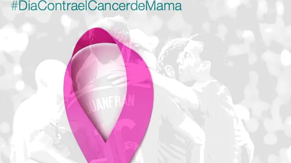 Los internacionales apoyan el Día contra el Cáncer de Mama