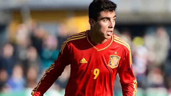 Diego Altamirano, jugador de la Selección Española Sub-18