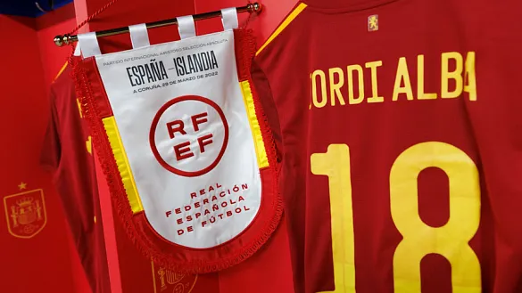 Camiseta del partido España-Islandia