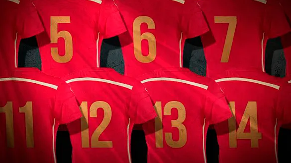 Dorsales oficiales para los partidos de Bielorrusia y Estonia