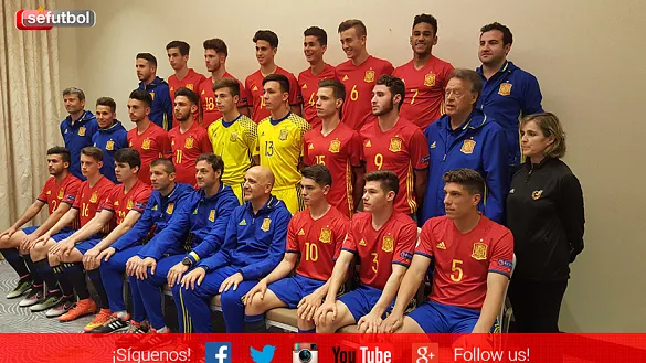 Los internacionales Sub-17 ya tienen asignados sus dorsales