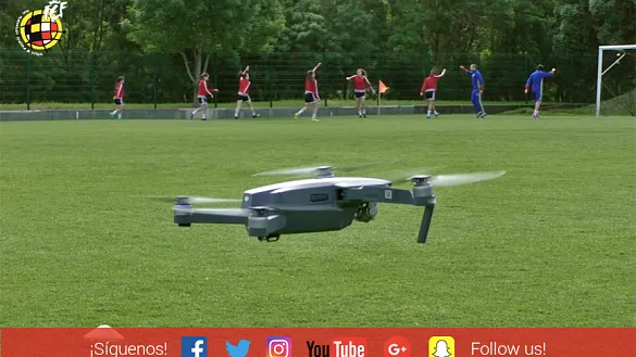 VÍDEO | El entrenamiento de la Selección, a vista de pájaro