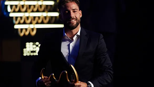 Eduard Suárez, autor del mejor gol de 2018