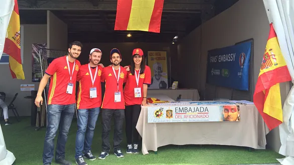 Embajada del aficionado en Burdeos
