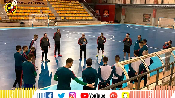 Los vigentes campeones de Europa preparan en Las Rozas la defensa del trono