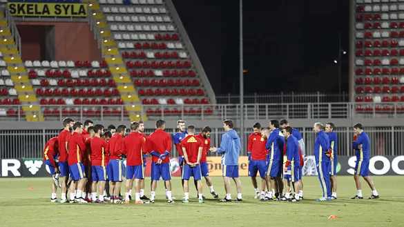 La Selección se ejercitó en el Loro Boriçi 