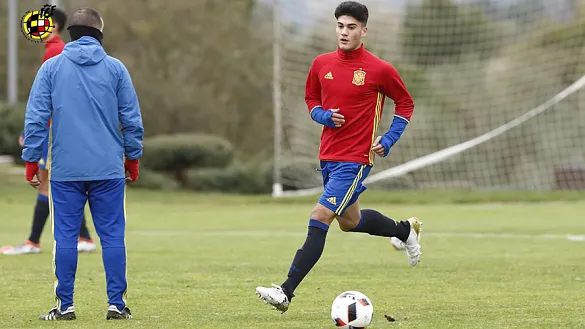 La Selección Sub-16 está trabajando en la Ciudad del Fútbol