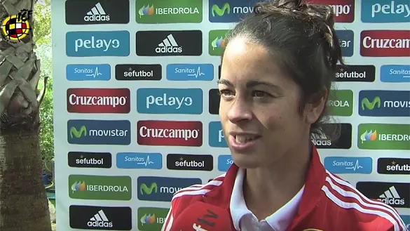 Marta Torrejón charló con SeFutbol durante la concentración con el equipo femenino