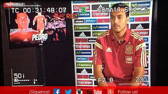 Entrevista en Logroño a Pedro Rodríguez