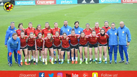 GALERÍA | La Sub-17 femenina termina su preparación en Las Rozas antes de viajar a Portugal