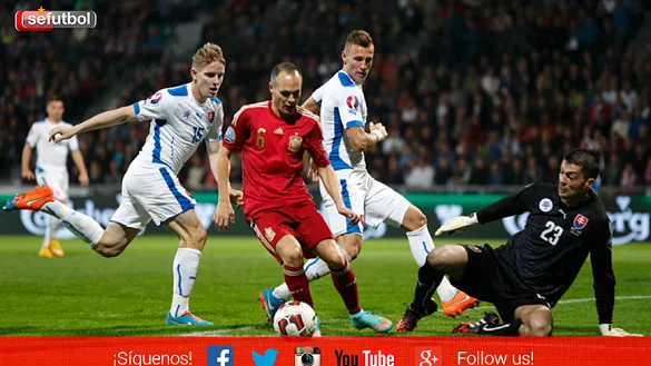 Eslovaquia afronta una dificil reválida ante España y Ucrania