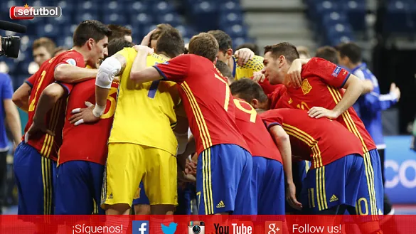 La Selección de fútbol sala se medirá a Rusia en la gran final