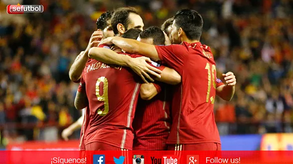 España se abraza tras un gol