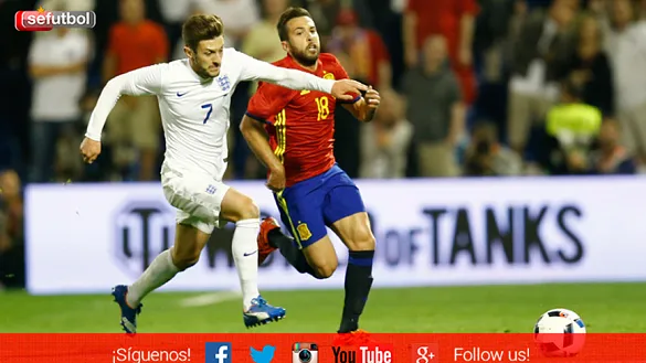 Jordi Alba contra Inglaterra