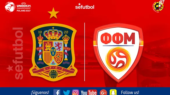 La Selección Sub-21 debuta en el Europeo Sub-21 ante Macedonia