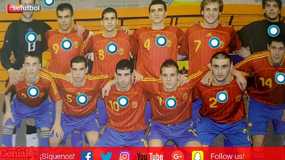 FOTO INTERACTIVA | ¿Reconoces a varios jugadores de la Selección de Fútbol Sala Sub-21?