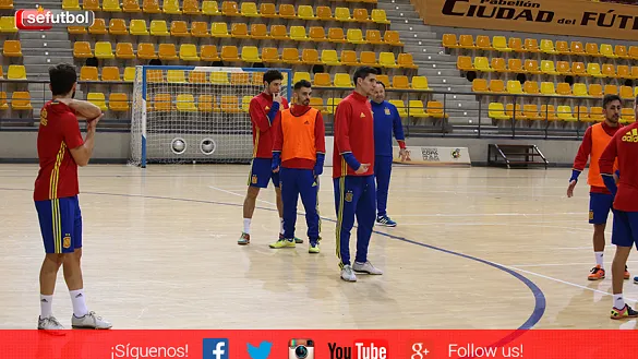 La Selección Española de Fútbol Sala vuelve a la Ciudad del Fútbol