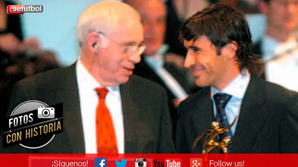 Luis Aragonés y Raúl González