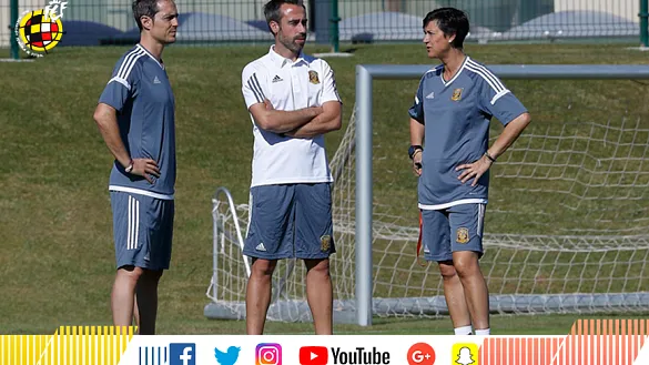 Técnicos de la selección española femenina