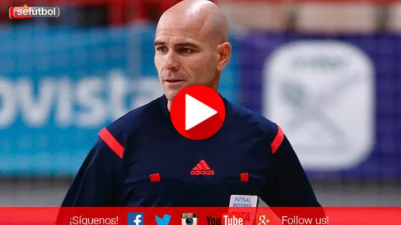 Fernando Gutiérrez, árbitro de Fútbol Sala