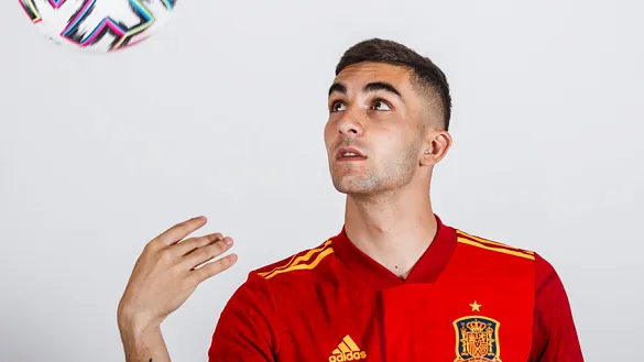Ferran Torres, jugador de la Selección española de fútbol