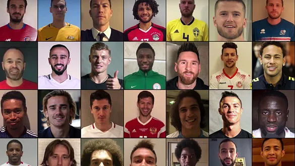 Muchos jugadores de diferentes selecciones se citan en Rusia para el Mundial