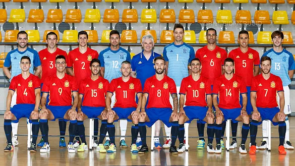 Plantilla de la Selección Española concentrada en la Ciudad del Fútbol