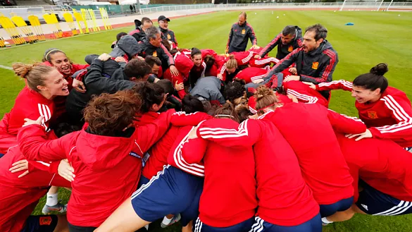 La Selección española femenina se conjura en la previa al debut mundialista