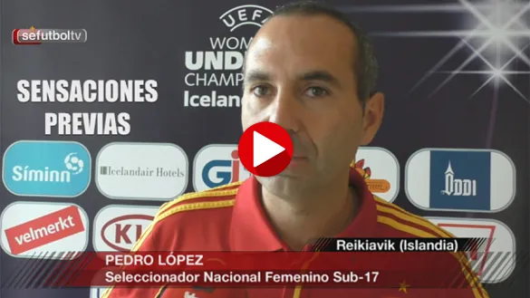 Pedro López analizó el estado del equipo antes de la final