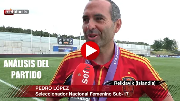 Pedro López compartió sus impresiones tras la victoria