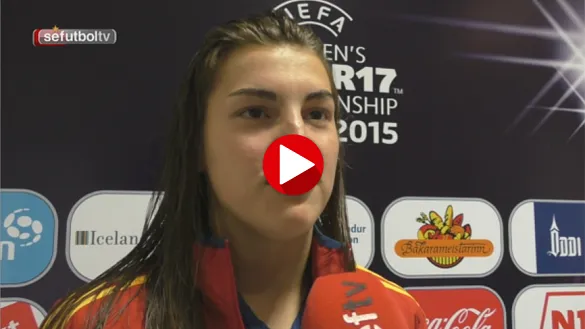 Patricia Guijarro anotó el primer gol ante Islandia