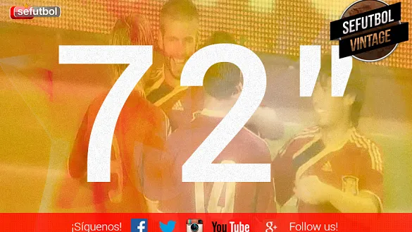 Dos goles en 72 segundos
