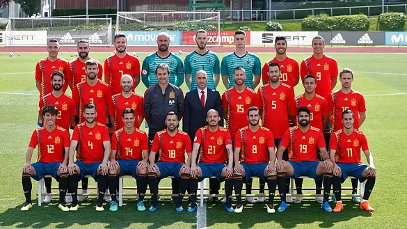 Fotografía oficial Campeonato del Mundo Rusia 2018