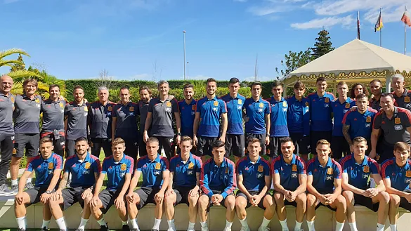 La Sub-21 ya está concentrada para preparar los encuentros ante Alemania y Montenegro