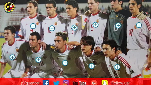 FOTO INTERACTIVA | ¿Serías capaz de reconocer a estos jugadores que disputaron la final del Mundial Sub-20 en 2003?
