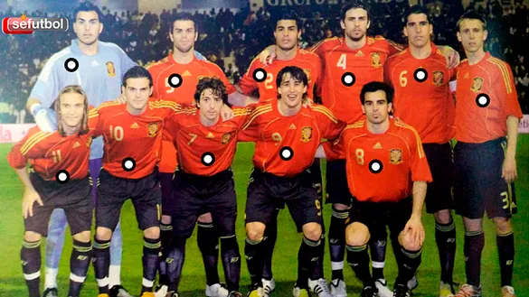 La Selección española Sub-21 en 2008