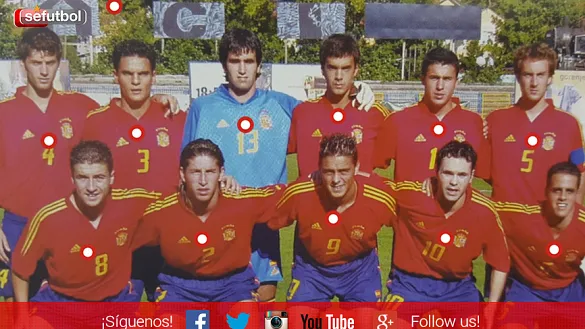 Selección española Sub-21 durante la Fase de Clasificación de la Eurocopa de Alemania