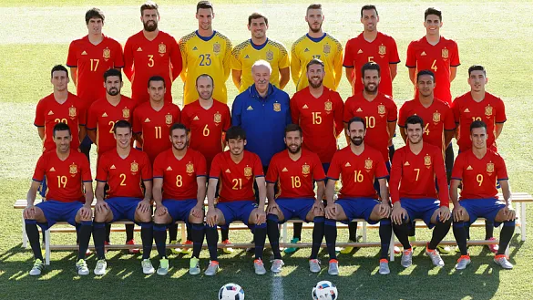 Foto oficial Selección española