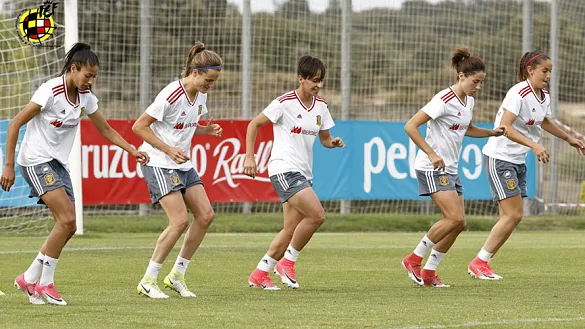 GALERÍA | España se prepara para enfrentarse a Brasil