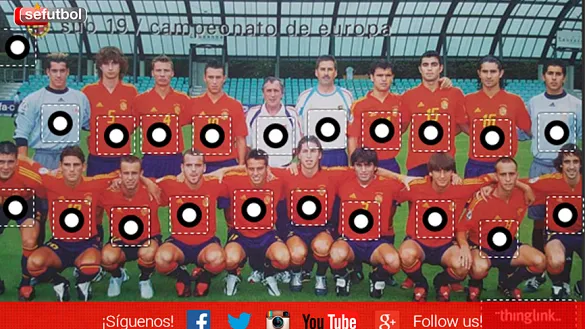 Selección Sub-19 durante la Euro de 2004