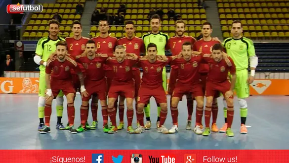 La Selección española de fútbol sala en el premundial de Eindhoven