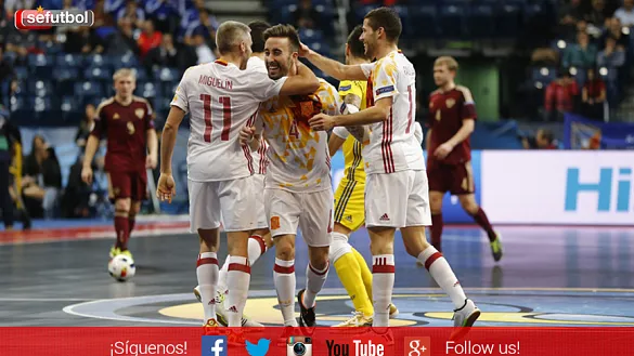 La Selección de fútbol sala se proclamó campeona de Europa en Belgrado