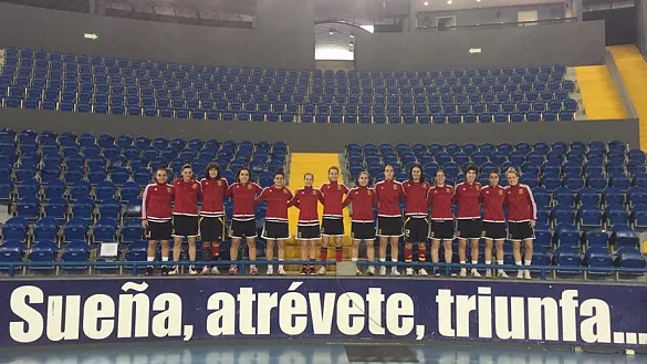 Jugadoras de la Selección de fútbol sala