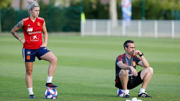 La Selección española entrena en Reims