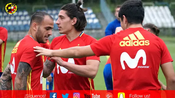 La Selección española Sub-21 entrena en Cracovia