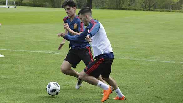 GALERÍA | ¡Disfruta de las mejores imágenes del primer entrenamiento de la selección!